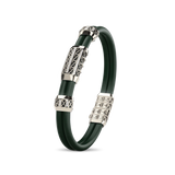 Double Bracelet Gladius, Platinum, 63 Diamonds