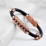 Single Bracelet Amphora, Red Gold, 58 Diamonds