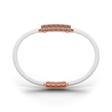 Single Bracelet Amphora, Red Gold