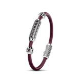 Single Bracelet Amphora, White Gold, 58 Diamonds