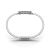 Bracelet Amphora, White Gold, 82 Diamonds