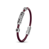 Bracelet Amphora, White Gold, 166 Diamonds