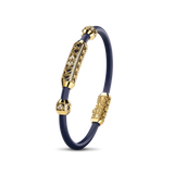 Single Bracelet Amphora, Yellow Gold, 70 Diamonds