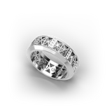 Ring Gladius, White Gold, 36 Diamonds