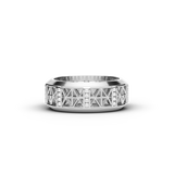 Ring Gladius, White Gold, 36 Diamonds