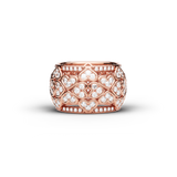 Ring Amphora, Red Gold, 196 Diamonds