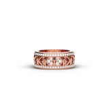 Ring Amphora, Red Gold, 106 Diamonds