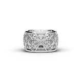 Ring Amphora, White Gold