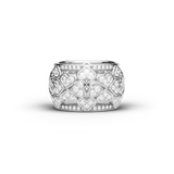 Ring Amphora, White Gold, 196 Diamonds