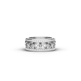 Ring Amphora, White Gold, 106 Diamonds