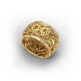 Ring Amphora, Yellow Gold, 70 Diamonds