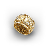 Ring Amphora, Yellow Gold, 154 Diamonds