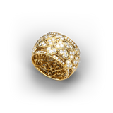 Ring Amphora, Yellow Gold, 196 Diamonds