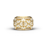 Ring Amphora, Yellow Gold, 196 Diamonds