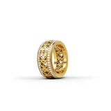 Ring Amphora, Yellow Gold, 106 Diamonds