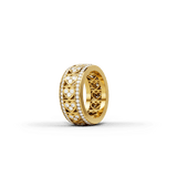 Ring Amphora, Yellow Gold, 142 Diamonds