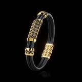 Double Bracelet Gladius, Yellow Gold