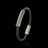 Single Bracelet Gladius, Platinum, 31 Diamonds