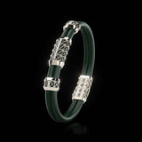 Double Bracelet Gladius, Platinum, 21 Diamonds