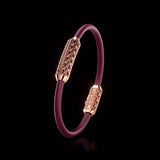 Single Bracelet Amphora, Red Gold