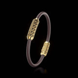Single Bracelet Amphora, Yellow Gold