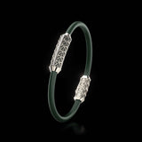 Single Bracelet Gladius, Platinum, 23 Diamonds