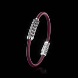 Single Bracelet Gladius, White Gold