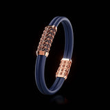 Double Bracelet Gladius, Red Gold