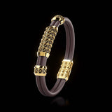 Double Bracelet Gladius, Yellow Gold
