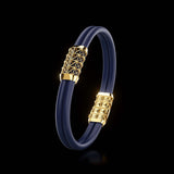 Double Bracelet Gladius, Yellow Gold