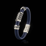 Double Bracelet Gladius, Platinum, 21 Diamonds