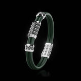 Double Bracelet Gladius, White Gold