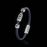 Single Bracelet Amphora, White Gold, 28 Diamonds