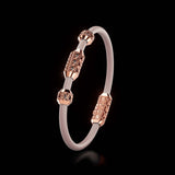 Single Bracelet Amphora, Red Gold
