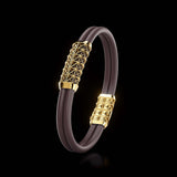 Double Bracelet Gladius, Yellow Gold