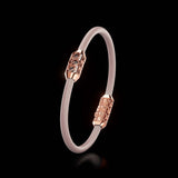 Single Bracelet Amphora, Red Gold, 16 Diamonds