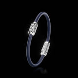 Single Bracelet Amphora, White Gold, 28 Diamonds