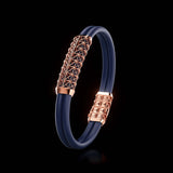 Double Bracelet Gladius, Red Gold