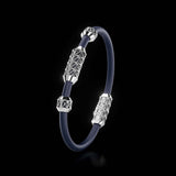 Single Bracelet Gladius, White Gold