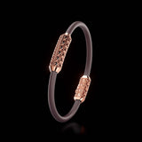 Single Bracelet Amphora, Red Gold