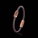Single Bracelet Amphora, Red Gold