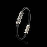Single Bracelet Gladius, Platinum, 23 Diamonds