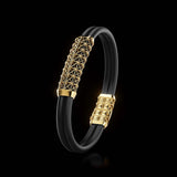 Double Bracelet Gladius, Yellow Gold