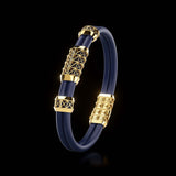 Double Bracelet Gladius, Yellow Gold