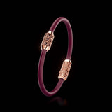 Single Bracelet Amphora, Red Gold