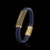 Double Bracelet Gladius, Yellow Gold