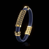 Double Bracelet Gladius, Yellow Gold