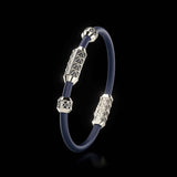 Single Bracelet Gladius, Platinum, 21 Diamonds