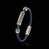 Single Bracelet Gladius, Platinum, 29 Diamonds
