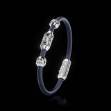 Single Bracelet Amphora, White Gold, 40 Diamonds